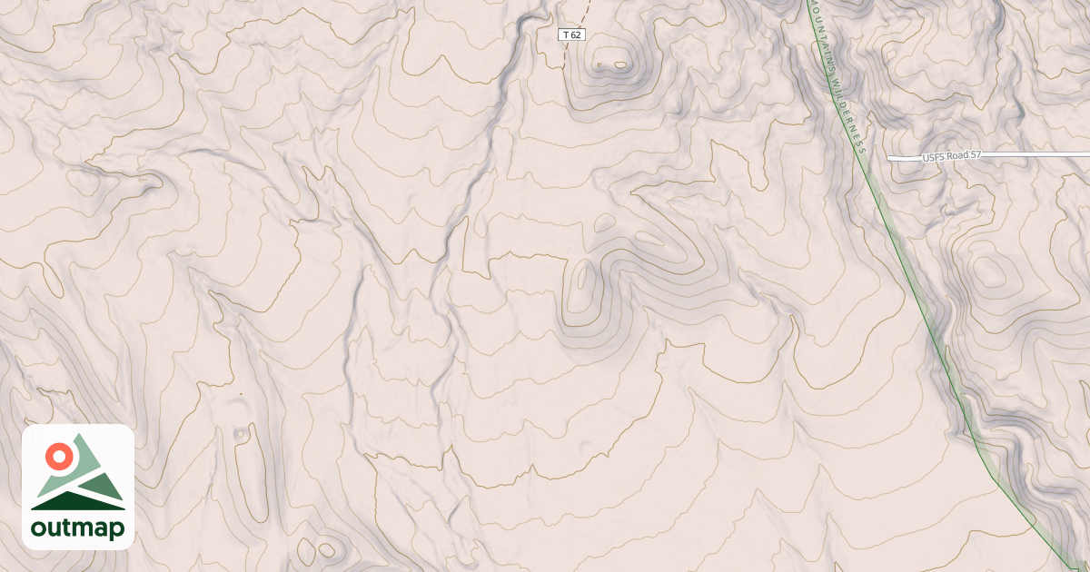 Map of PANCHO CANYON