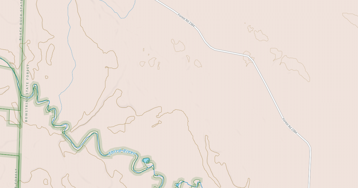 Map preview of FISHERMANS ROAD SPUR D