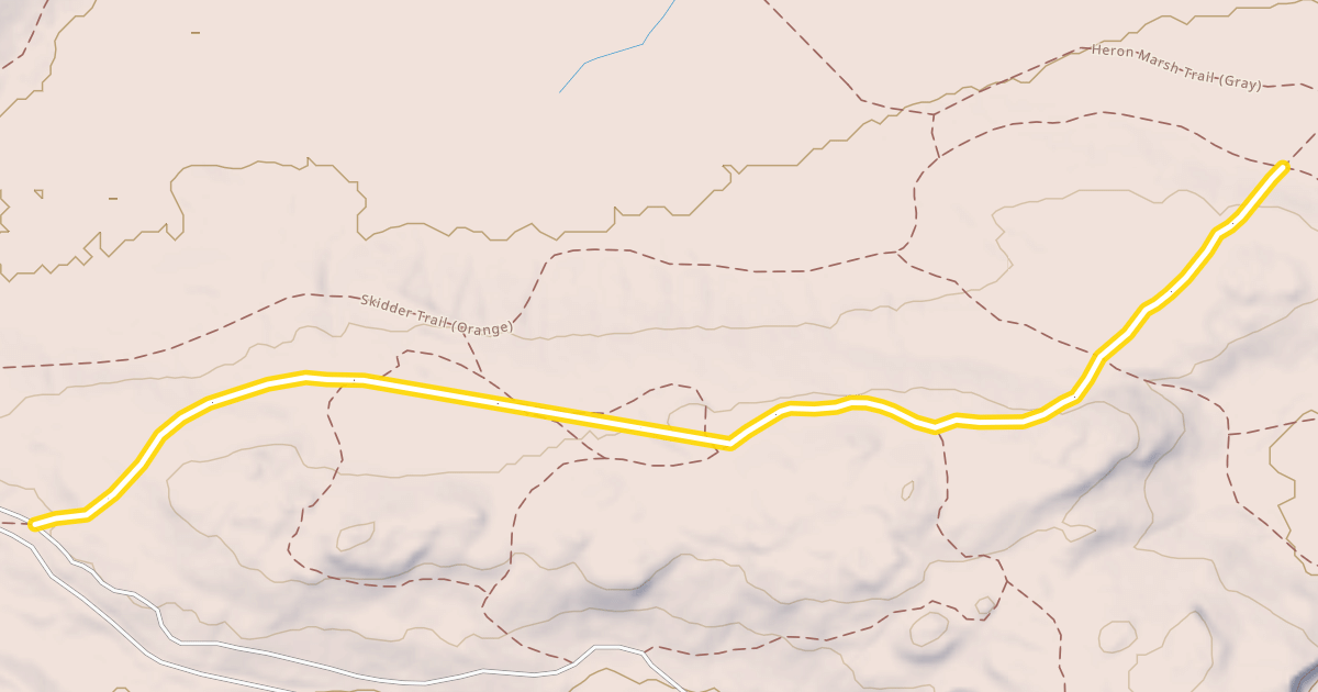 Map preview of Wood & Waters Trail (Red)