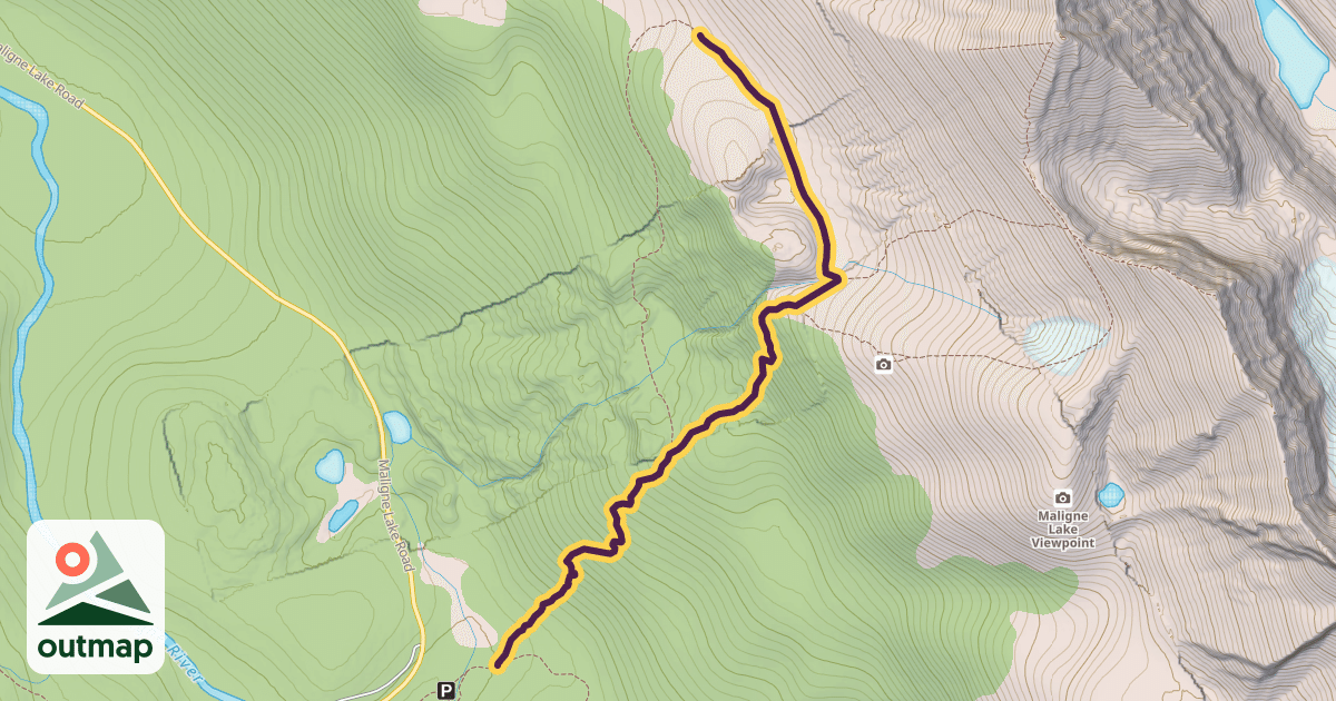 Map of Opal Hills Loop