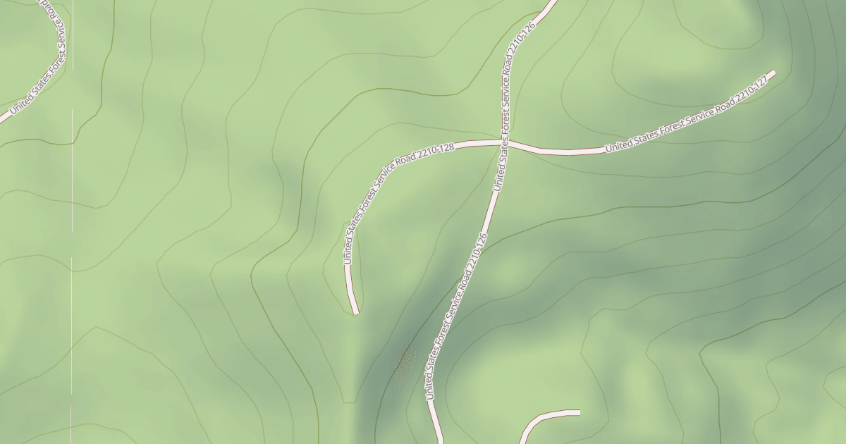 Map preview of USFS National Forest System Roads {4D64AC5A-7191-499A-9731-860F16603B80}
