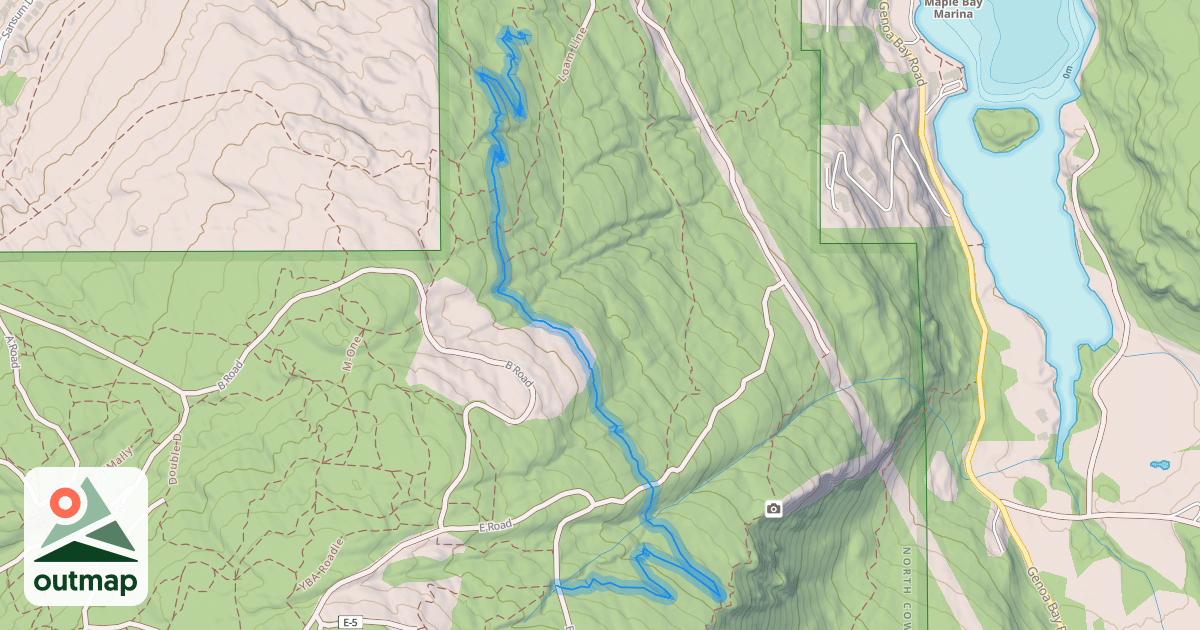Map of A Grand Traverse