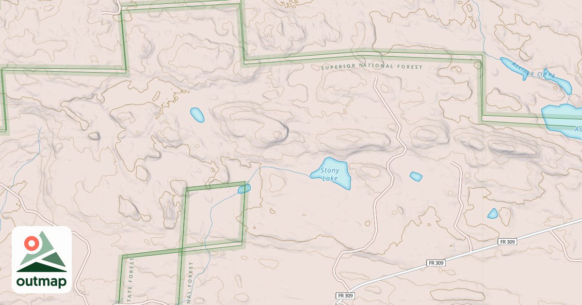 Map of GREENWOOD LAKE SPUR E