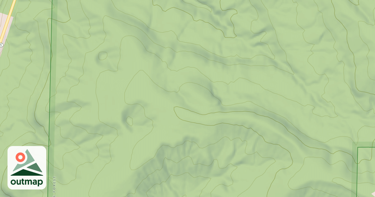 Map of AUSTIN RIDGE