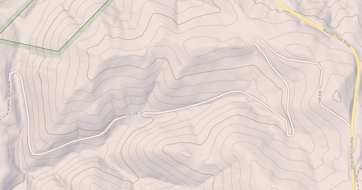 Map preview of TAYLOR DIVIDE BR 1G