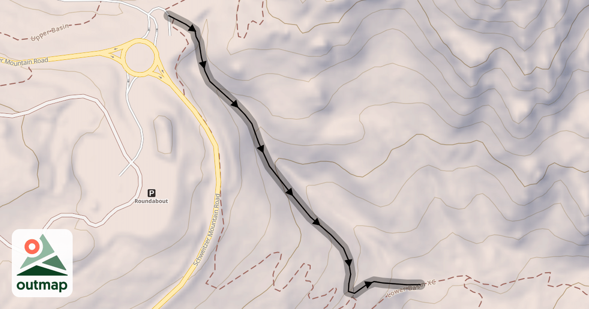 Map of Lower Basin DH
