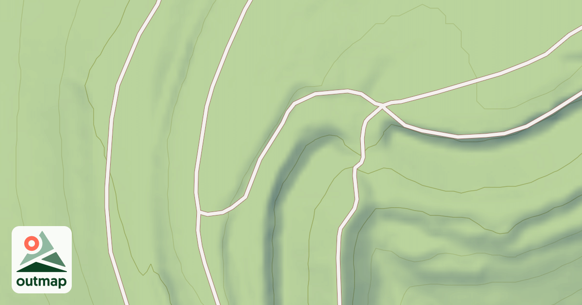 Map of Whiskey Springs Trails