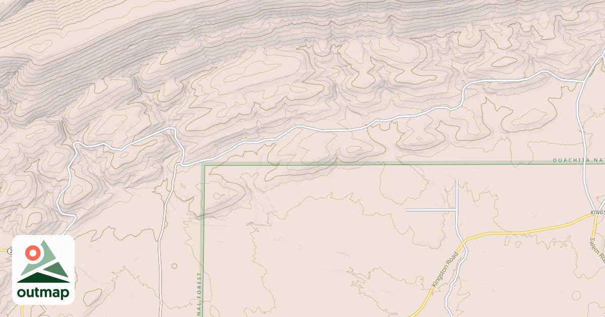 Map of KINGSTON