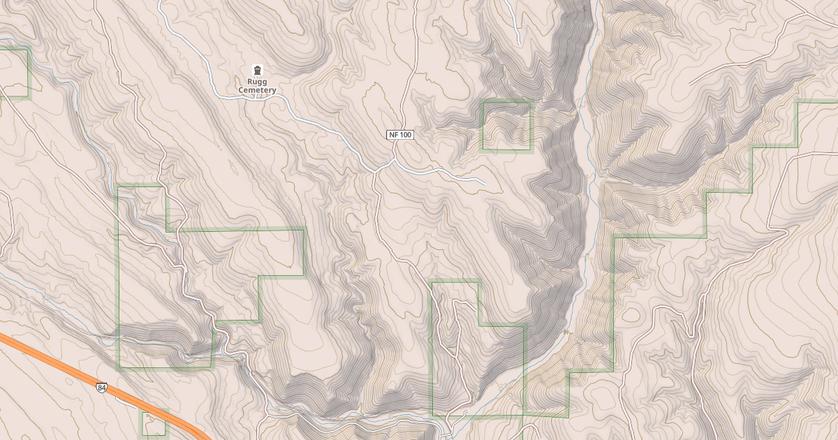 Map preview of USFS National Forest System Roads {74DD8CBA-F0B4-4BB1-8D80-00F0EFBB8562}