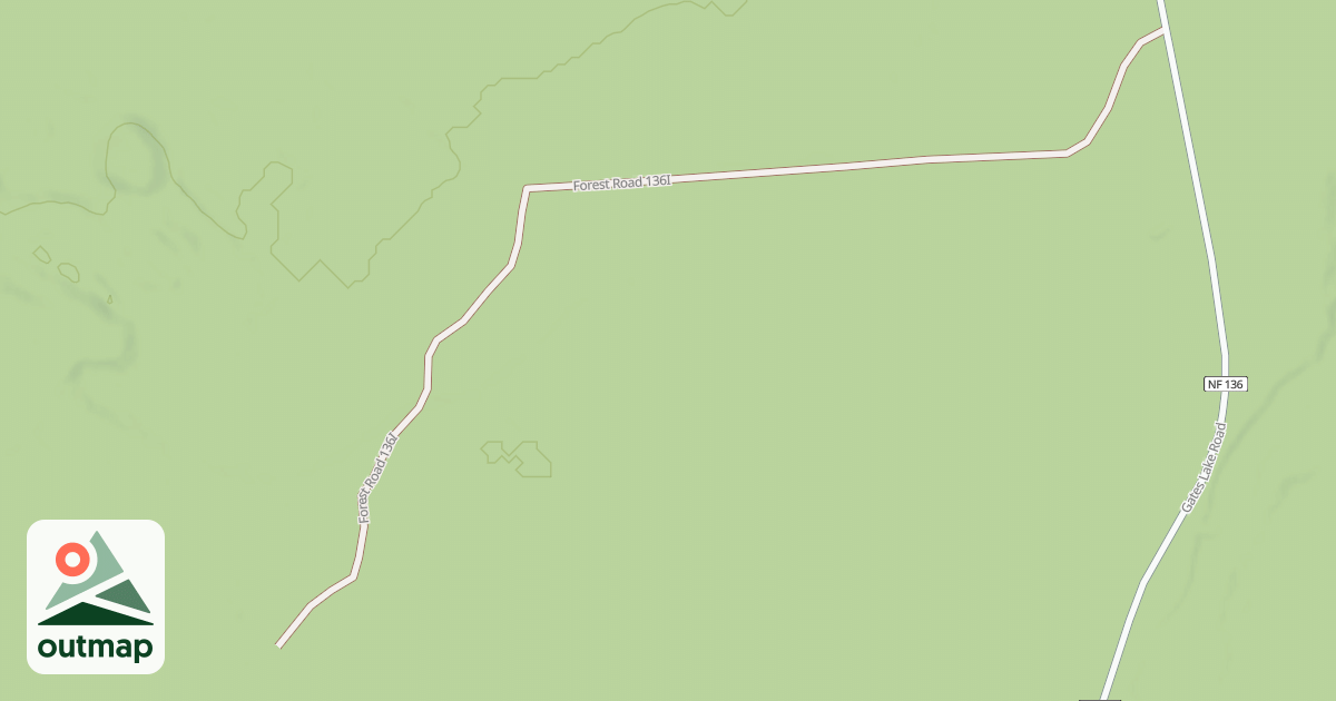 Map of FR 136I