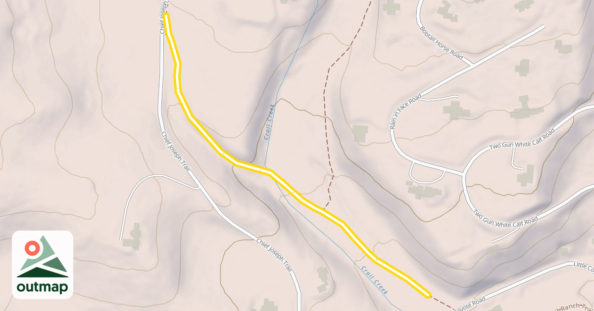 Map of Ranch Loop