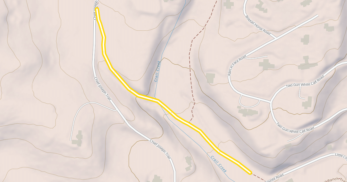 Map preview of Ranch Loop