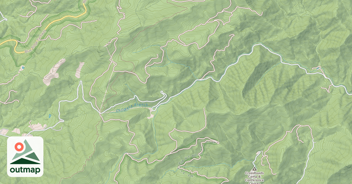 Map of BIG PINEY