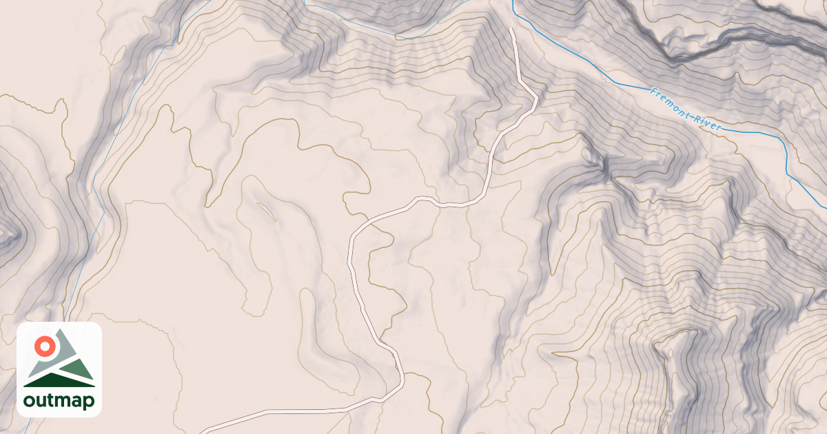 Map of BLM National GTLF Public Motorized Roads 134a5059-c146-4046-8970-a514dbe0ed1b