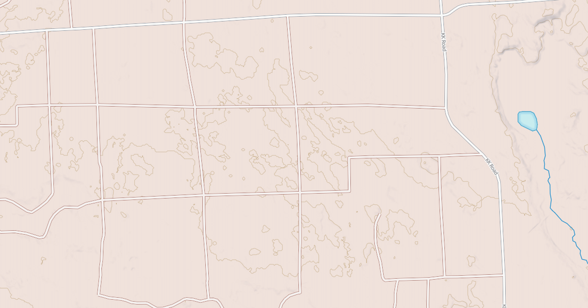 Map preview of BOURGOIS LAKE NORTH