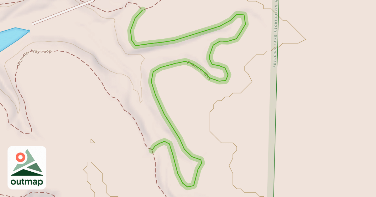 Map of Chandler Way
