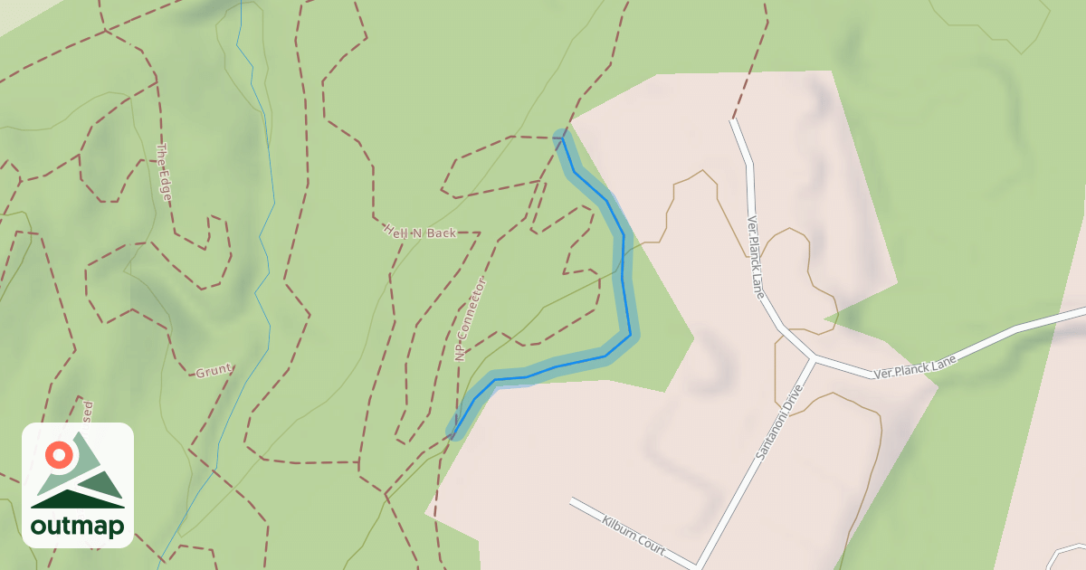 Map of Down N Out DH