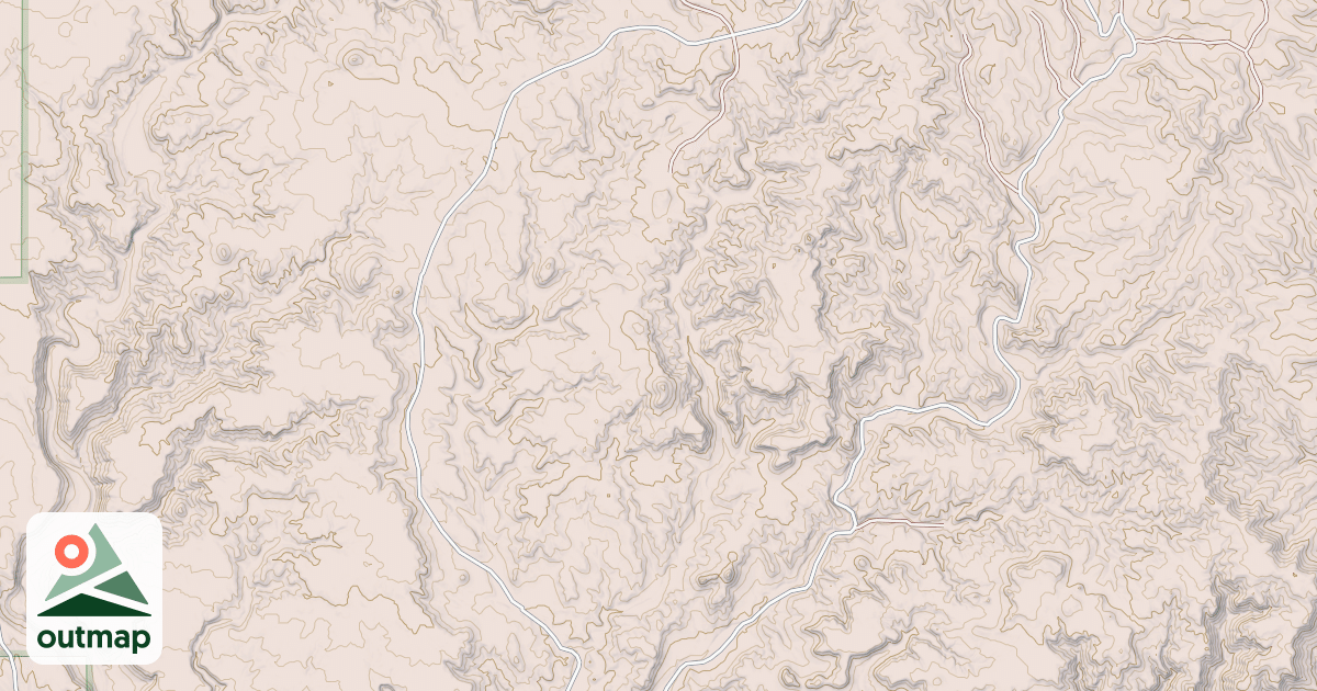 Map of FLAG HILL