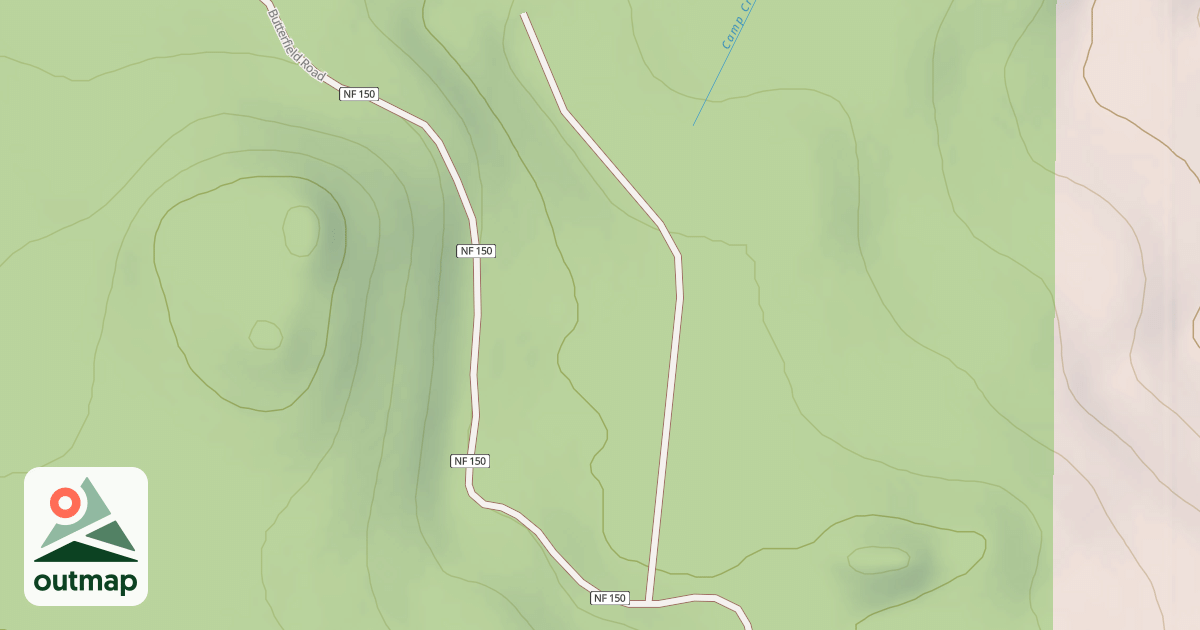 Map of USFS National Forest System Roads {5584F7EB-F66E-4761-ABF8-B1AFC4BC14D5}