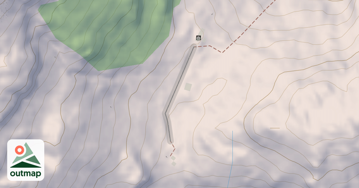 Map of Alpental Goat Trail