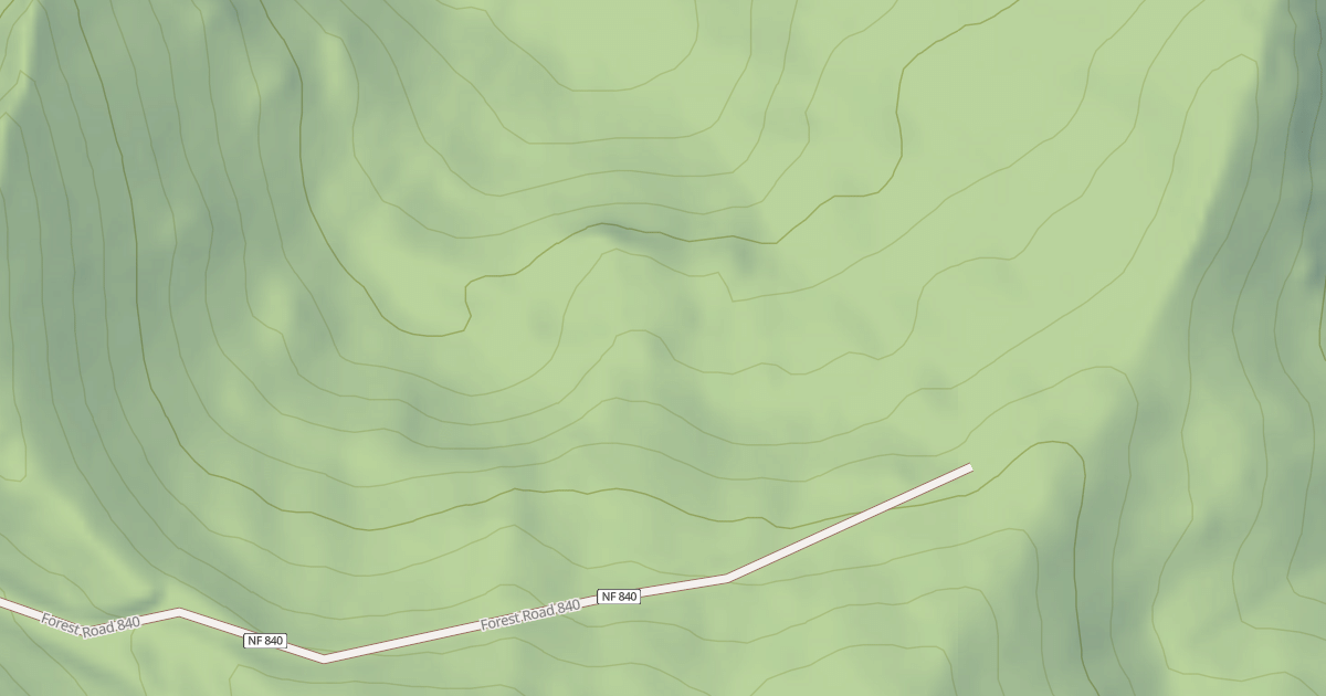 Map preview of USFS Motor Vehicle Use Map Roads {B16C0F35-A6F5-4072-BE05-162D1D22B351}