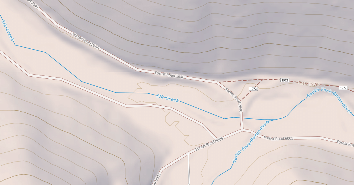 Map preview of LAST CHANCE CR ROAD