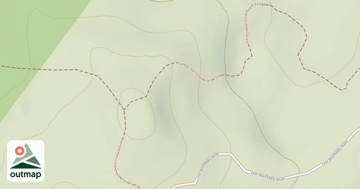 Map of 735