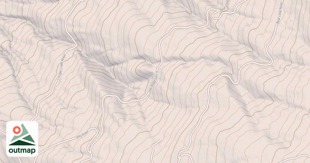 Map of JOLLY SPUR A