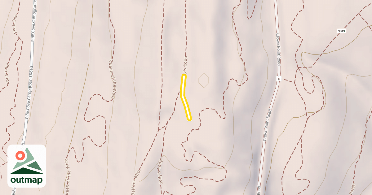 Map of Jody's Nugget