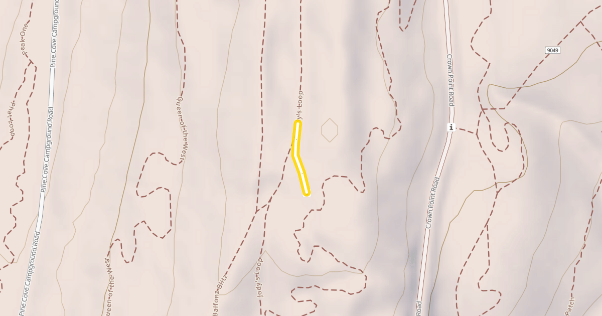 Map preview of Jody's Nugget
