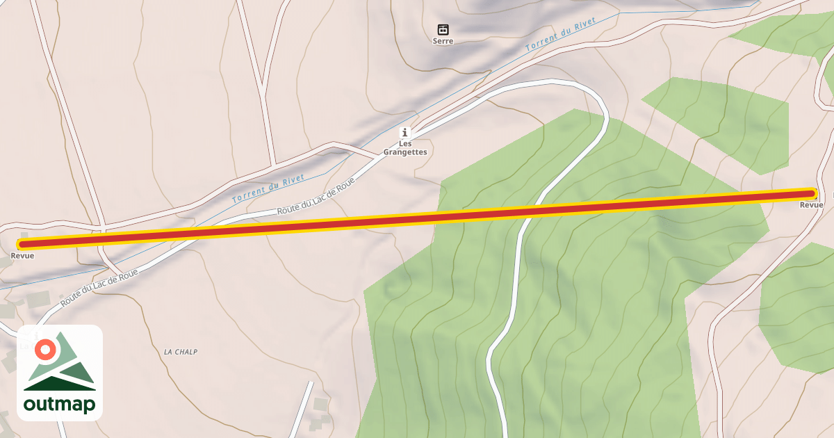 Map of Revue