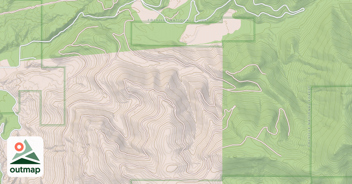 Map of HEALEY CREEK