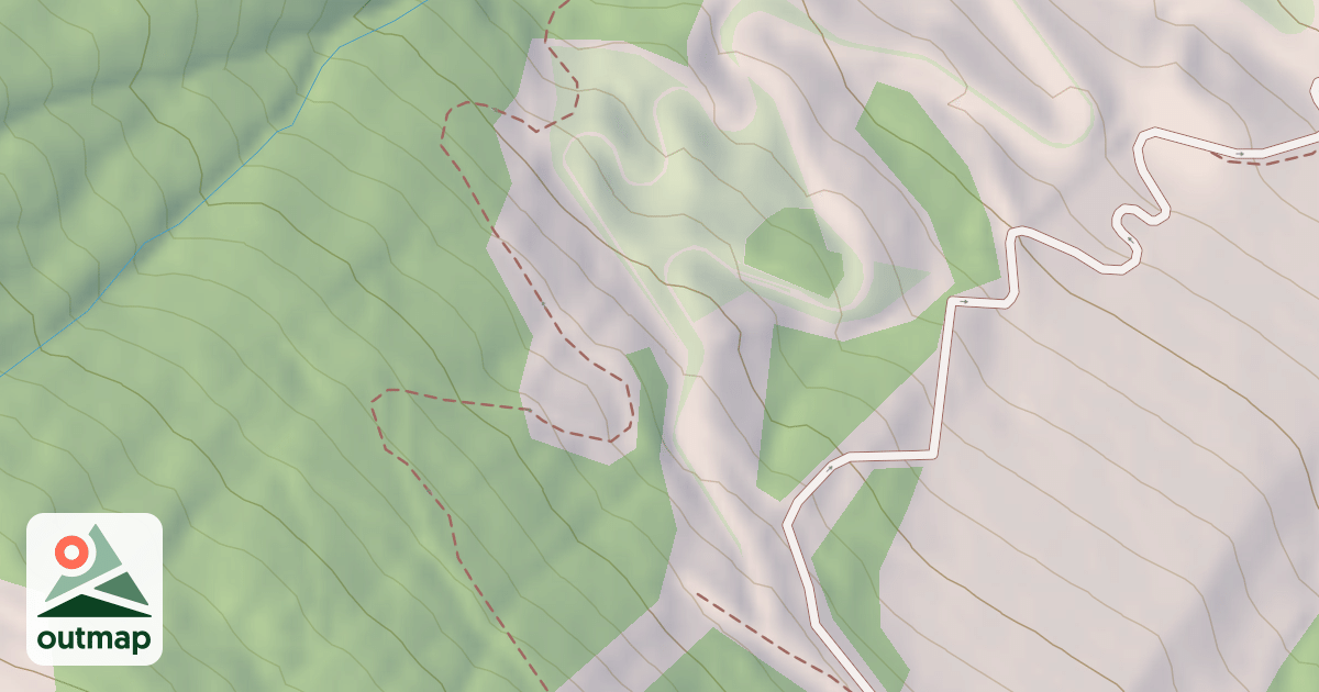 Map of Luge d'été