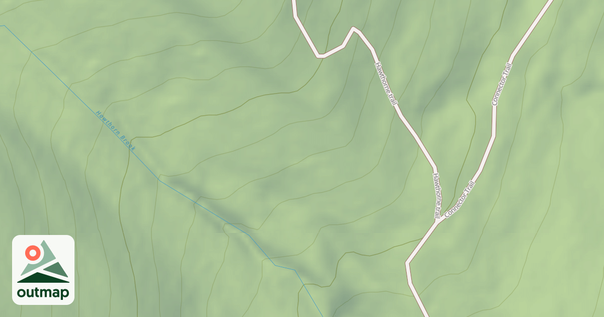 Map of Hawthorne Trail