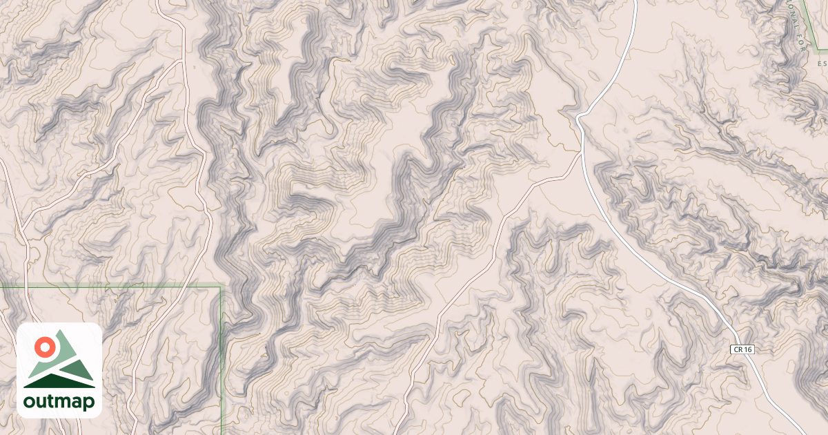 Map of COAL CANYON