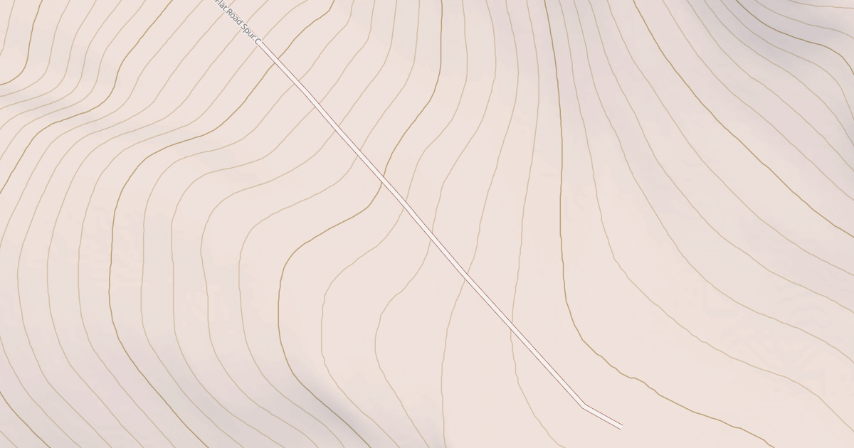 Map preview of HOWARD FLAT SPUR