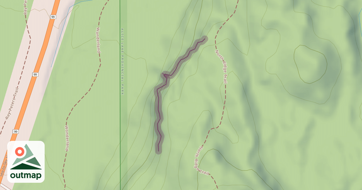 Map of Mycology Crag