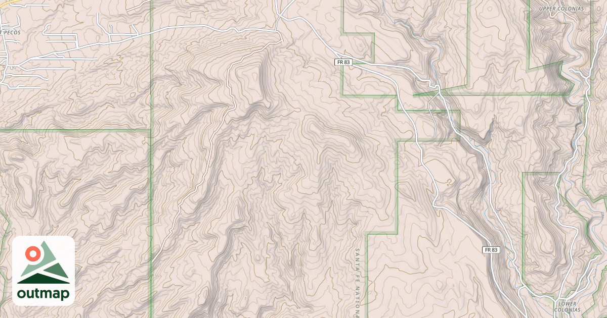 Map of USFS Motor Vehicle Use Map Roads {749101EE-9027-4040-A8AF-687182045168}