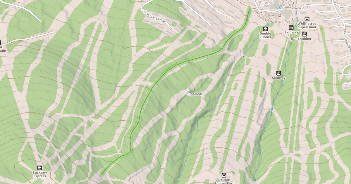 Map preview of Lower Tote Road