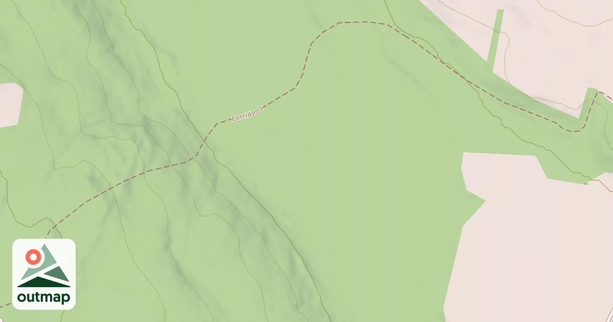 Map of Corridor 5
