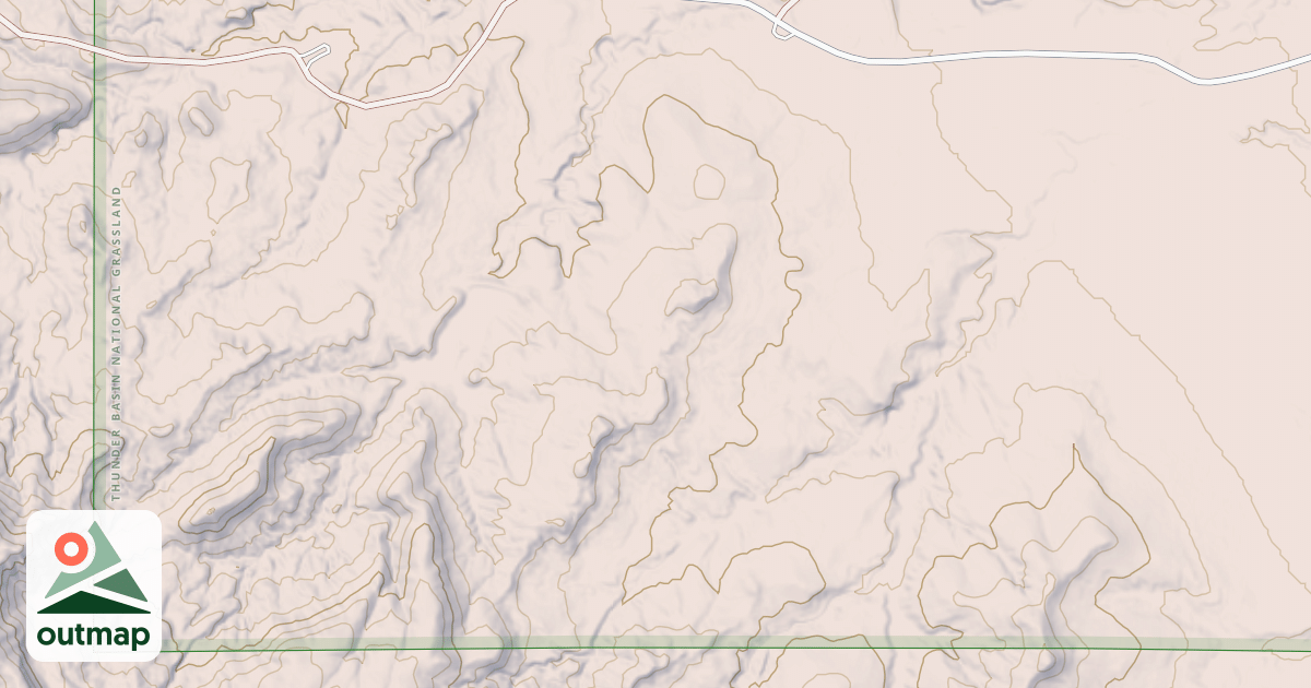 Map of Southwest Weston Loop