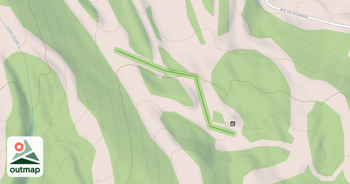 Map of Glacier Way