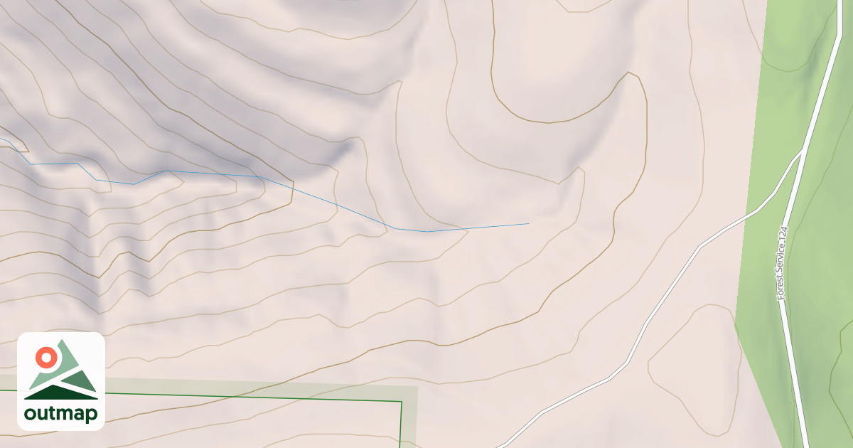 Map of USFS Motor Vehicle Use Map Roads {201E6F07-2964-496E-BD88-9BE10FA89ABE}