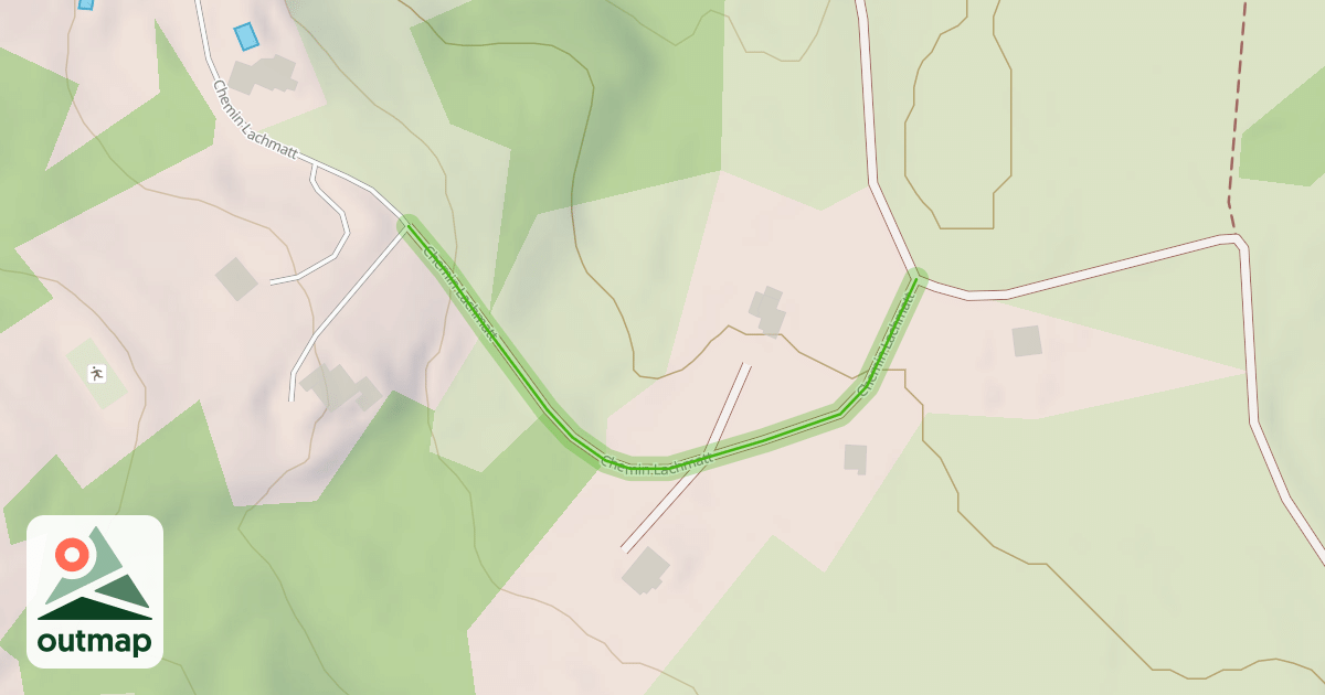 Map of Chemin Lachmatt
