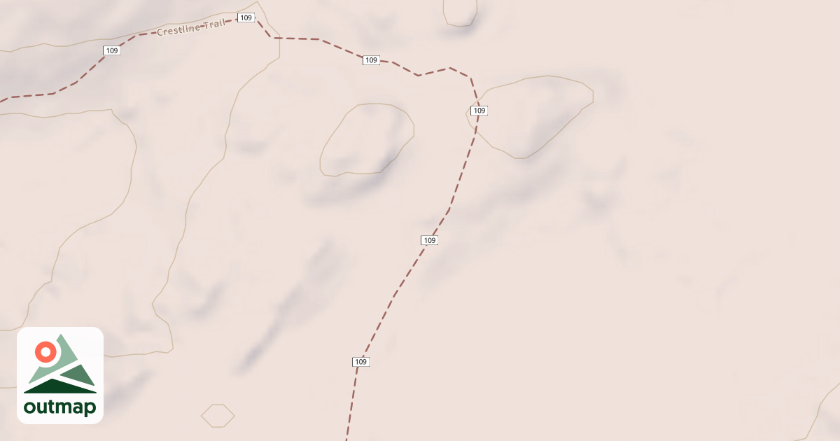 Map of Crestline