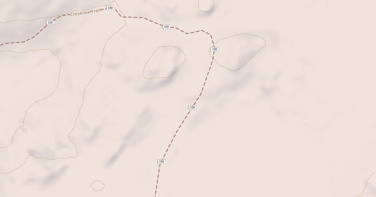 Map preview of Crestline