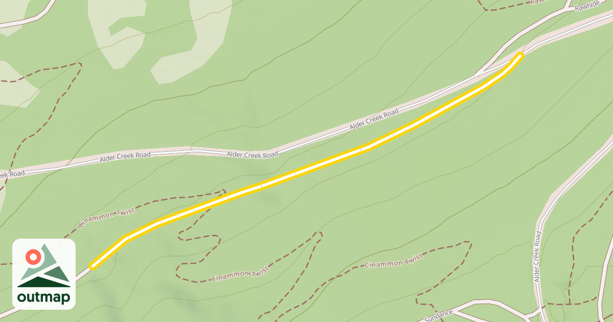 Map of South Euer Valley Road
