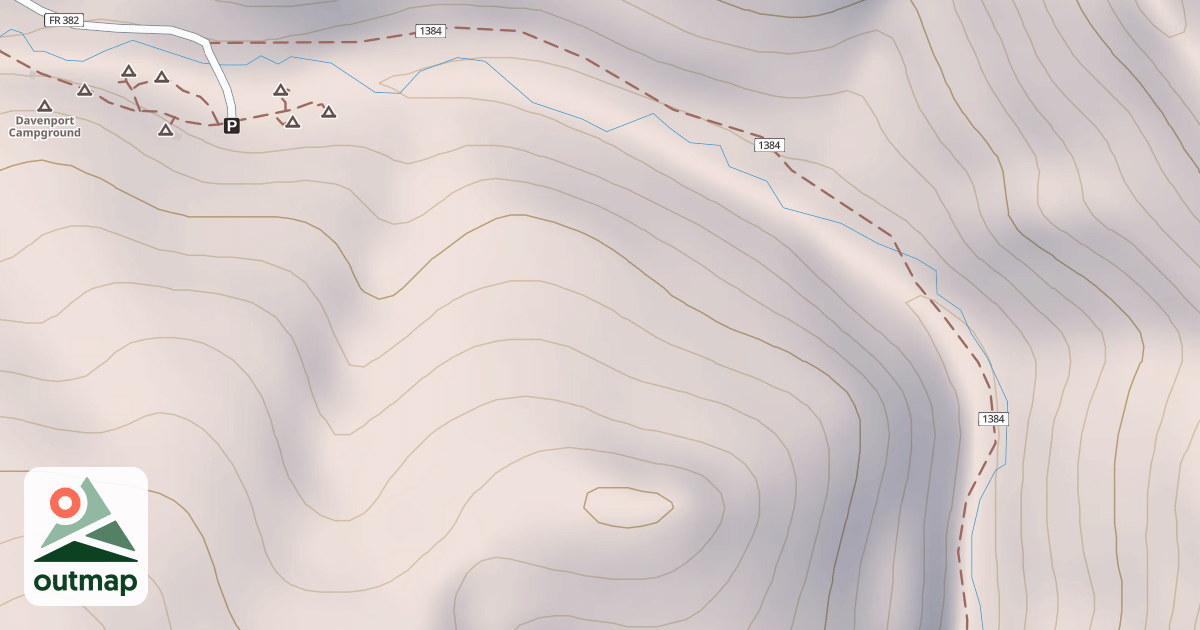 Map of Squirrel Creek