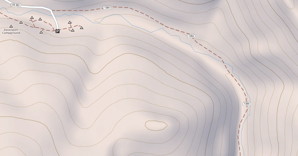 Map preview of Squirrel Creek
