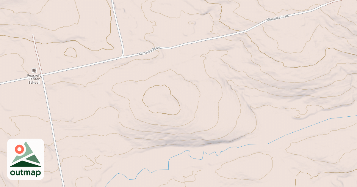 Map of Maine Statewide ATV Trails 34